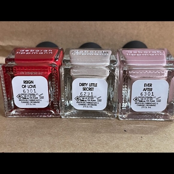 DEBORAH LIPPMANN “3” PIECE NAIL POLISH SET (BNIB) - Picture 3 of 3